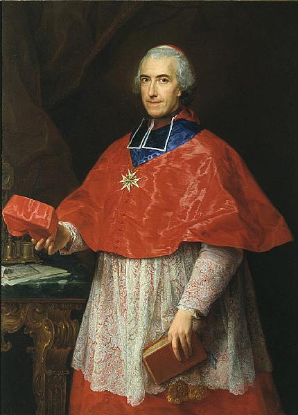  Portrait of Cardinal Jean Francois Joseph de Rochechouart